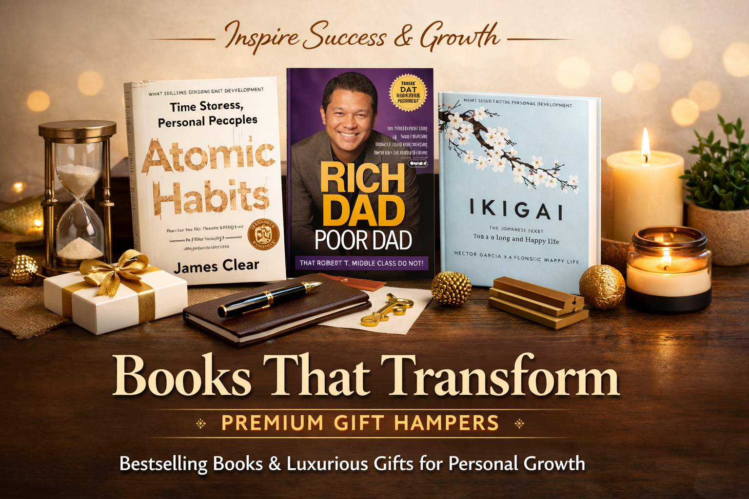 Books That Transform – Premium Gift Hampers