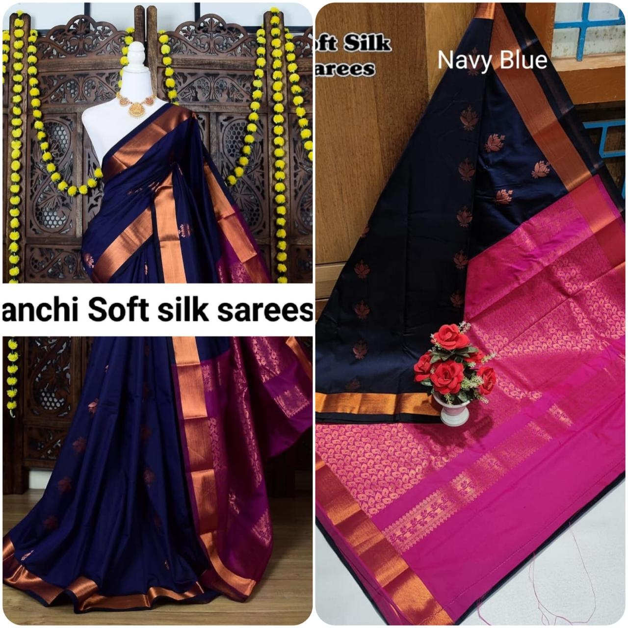 Kanchipuram Soft Silk Sarees