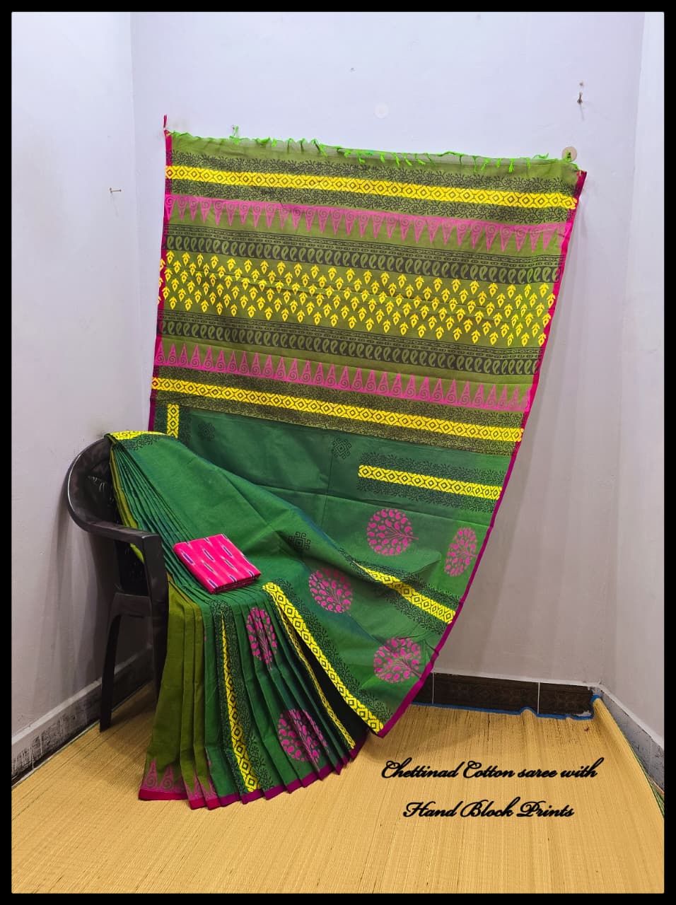 Printed Chettinad Cotton Sarees