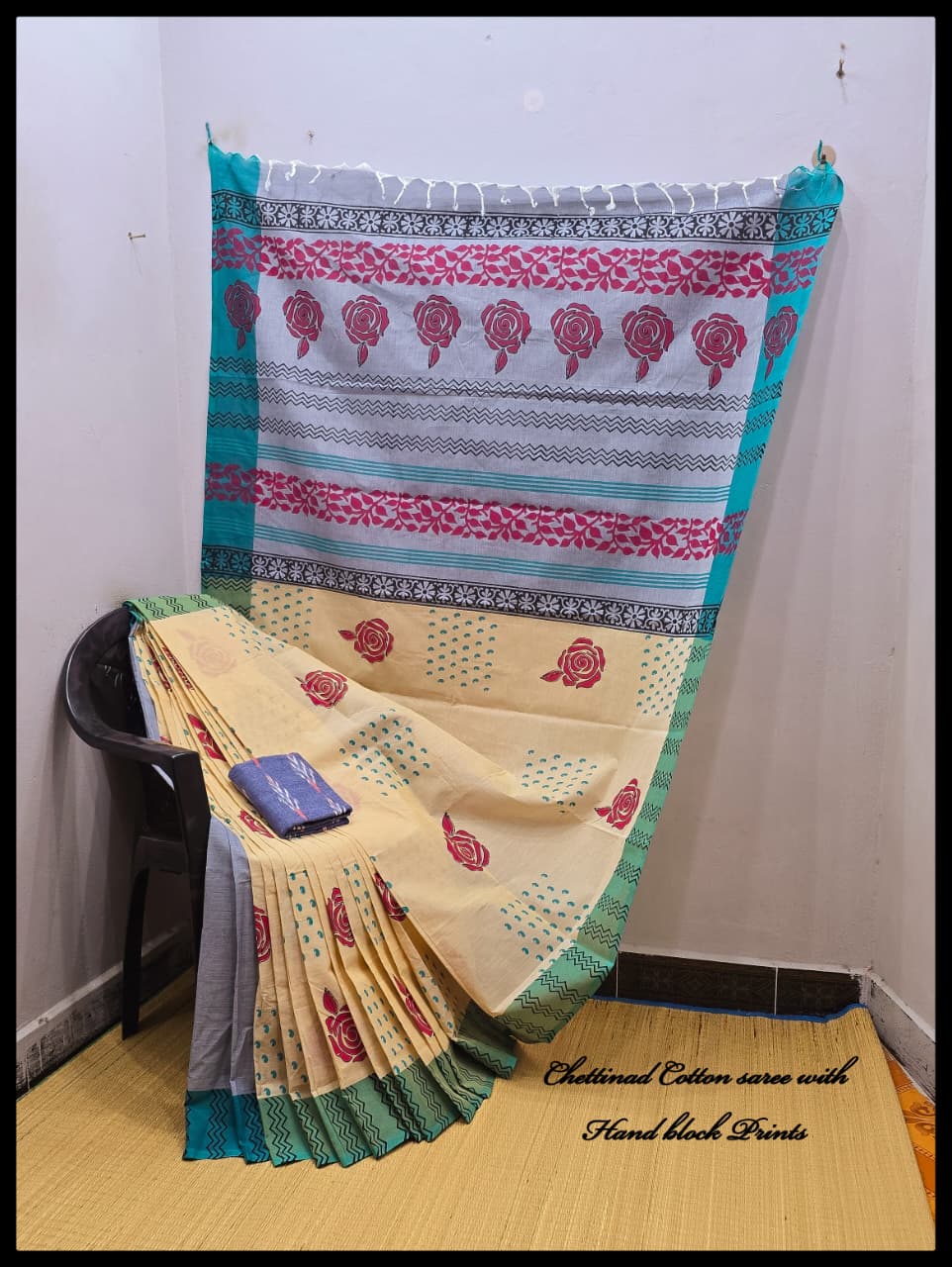 Printed Chettinad Cotton Sarees