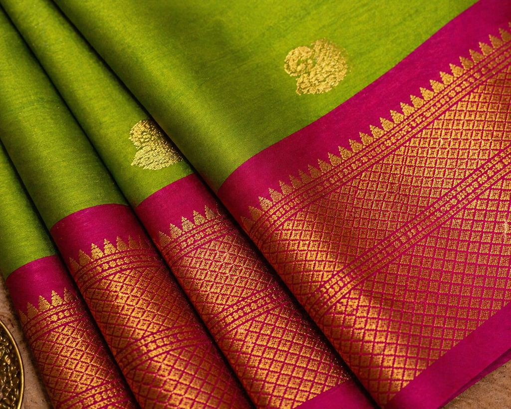 Vedika Cotton Silk Sarees