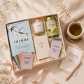Relax & Reset Gift Hamper – Mindfulness Gift with Ikigai Book, Candle, Green Tea & Self-Care Kit
