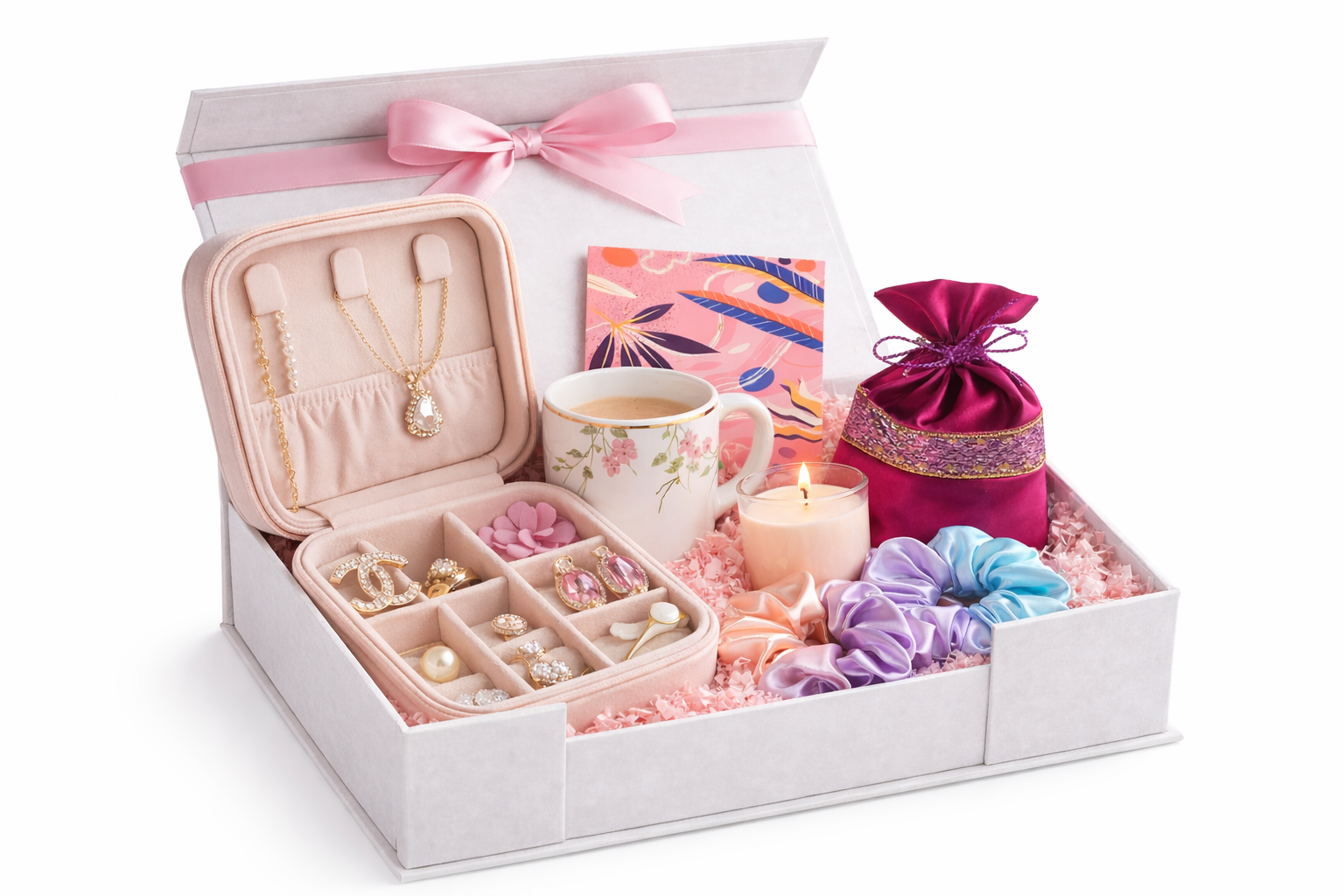 Elegant Women Gift Hamper – Premium Self-Care Gift Box