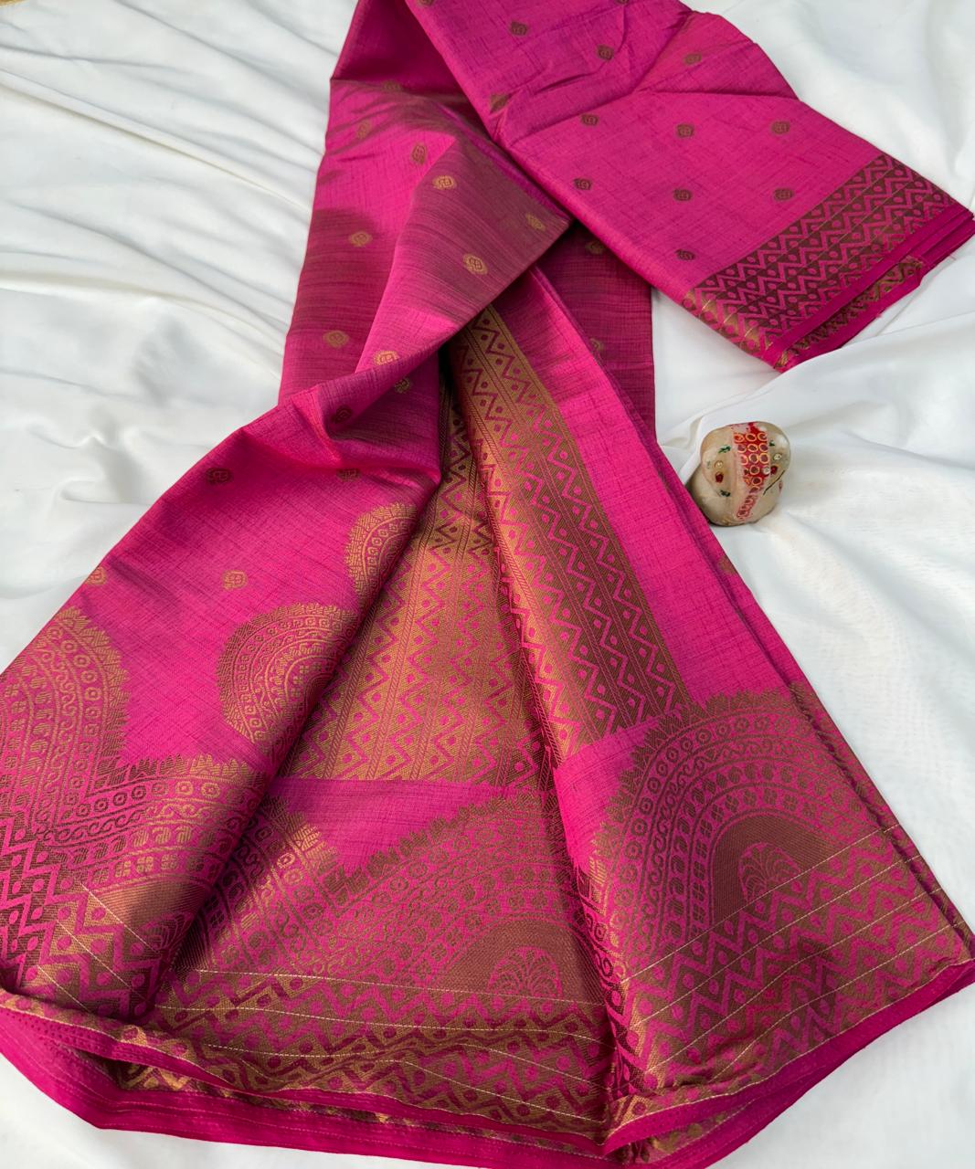 Tussar Silk Blend Saree