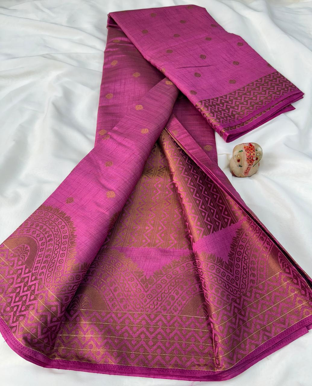 Tussar Silk Blend Saree