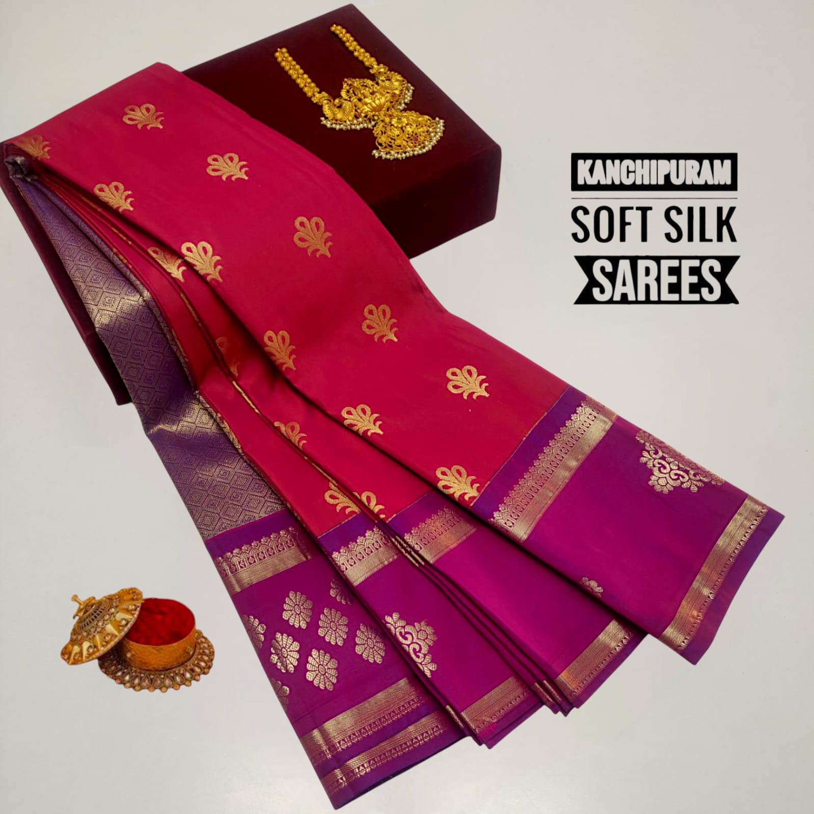 Fancy Semi Soft Silk Saree
