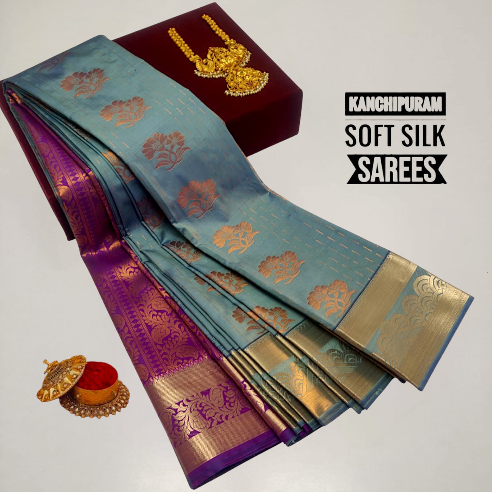 Fancy Semi Soft Silk Saree