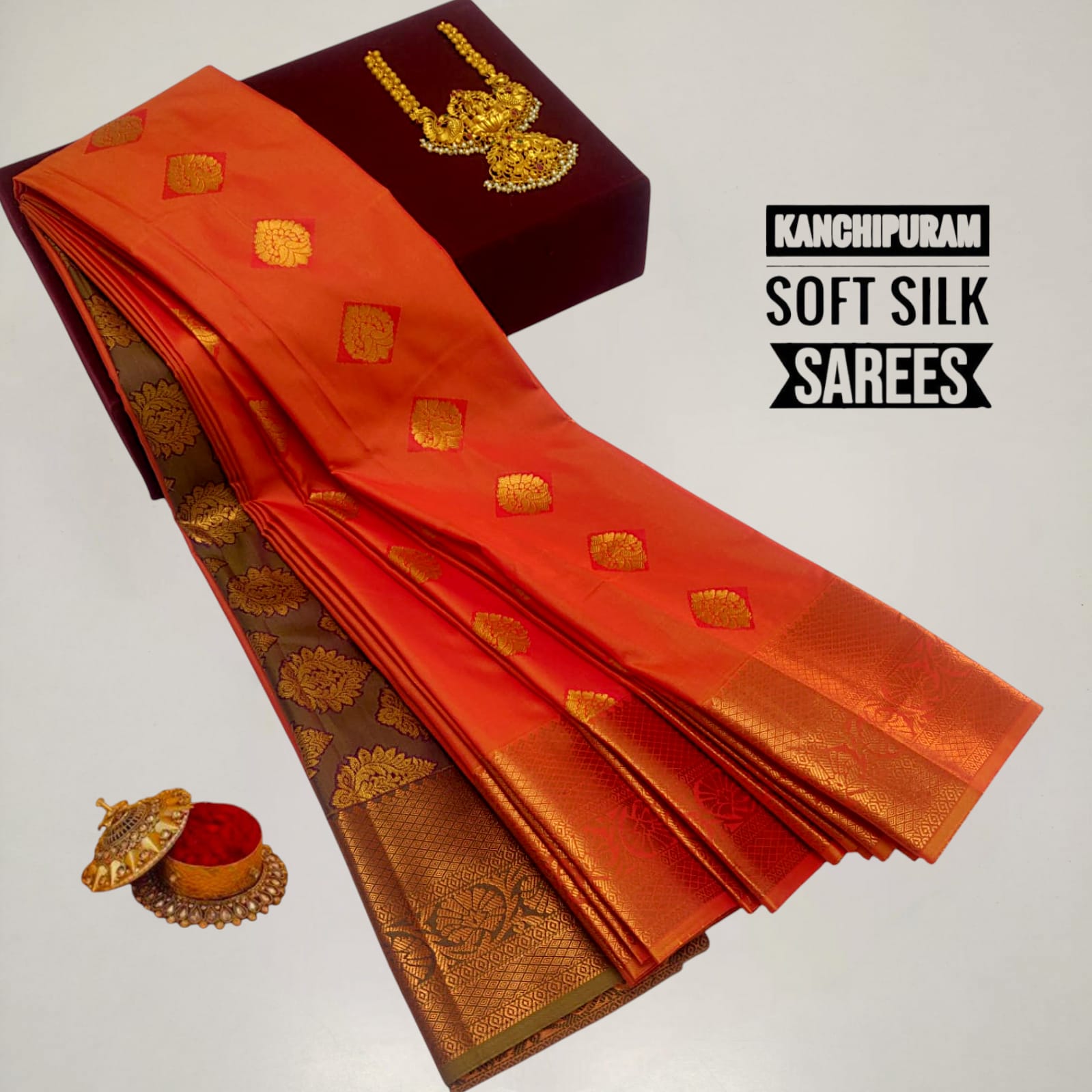 Fancy Semi Soft Silk Saree