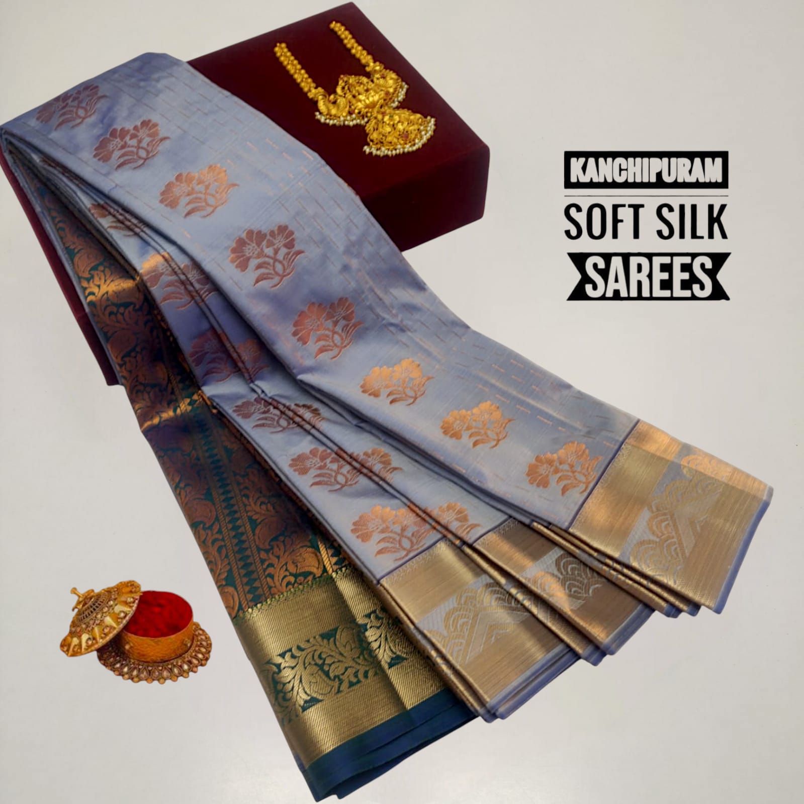 Fancy Semi Soft Silk Saree