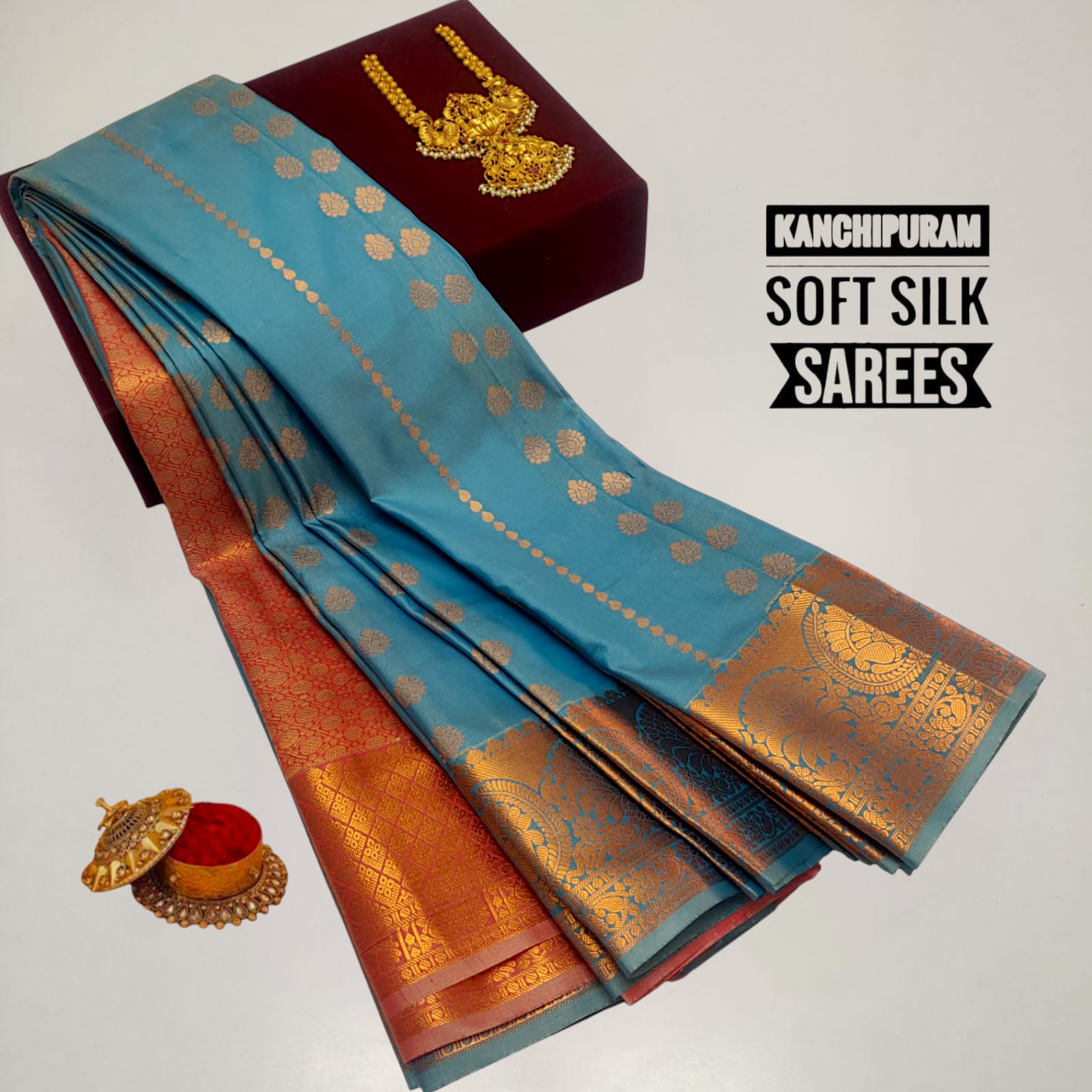 Fancy Semi Soft Silk Saree