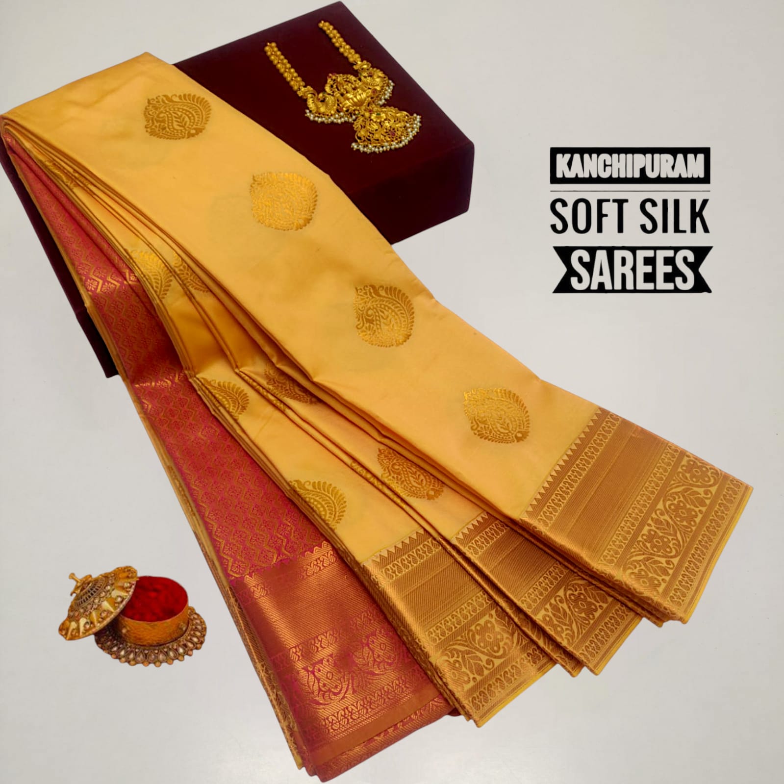 Fancy Semi Soft Silk Saree