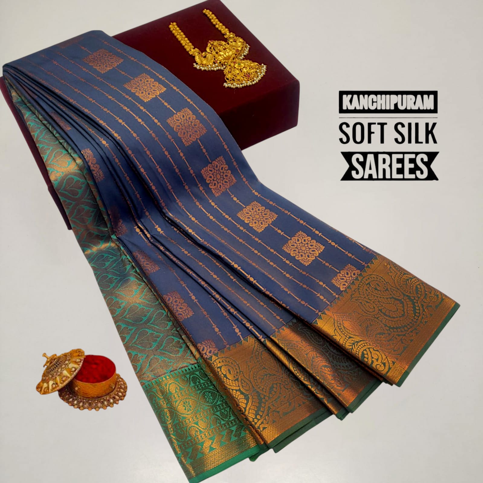 Fancy Semi Soft Silk Saree