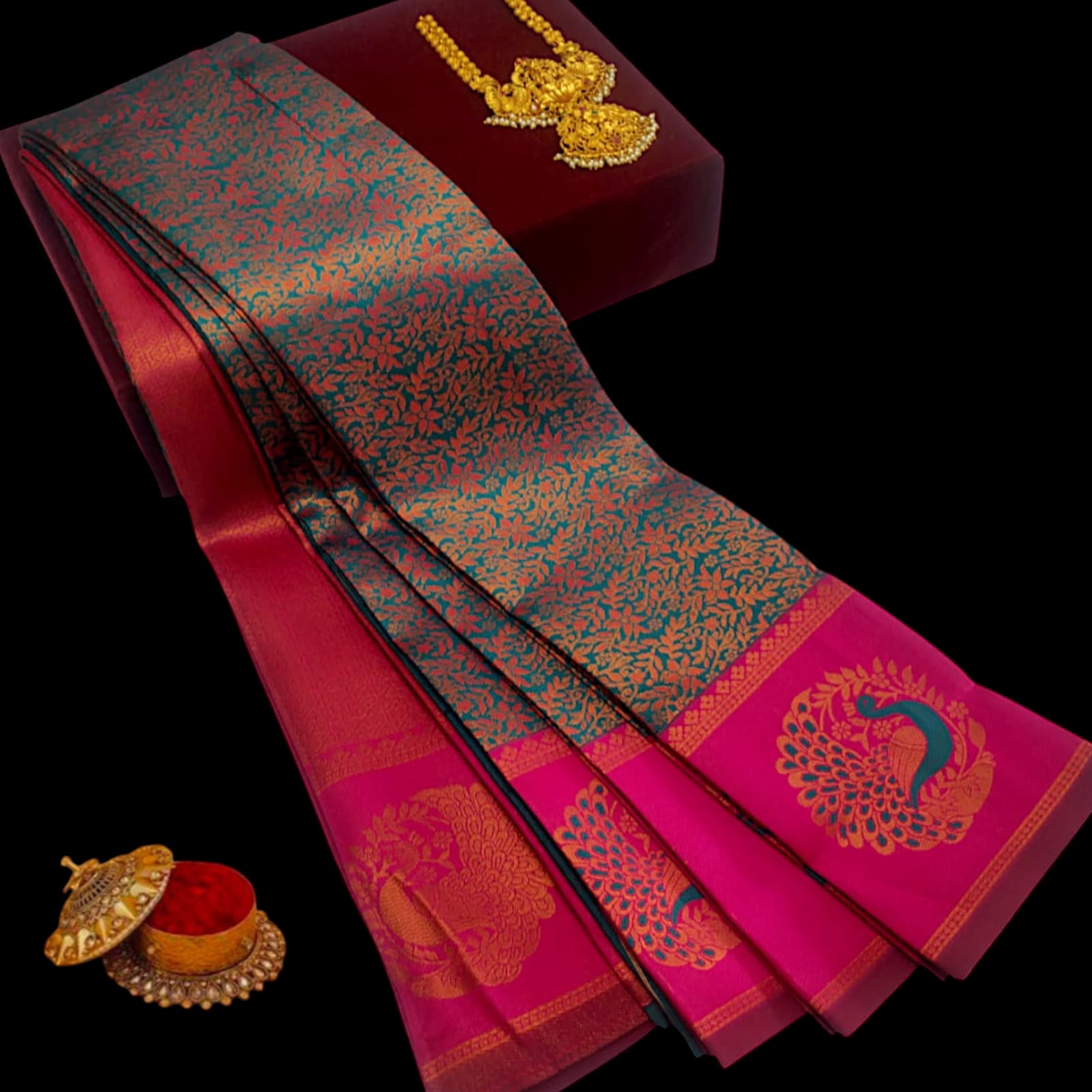 KUPERA KORVAI ELITE  BRIDAL SILk SAREES