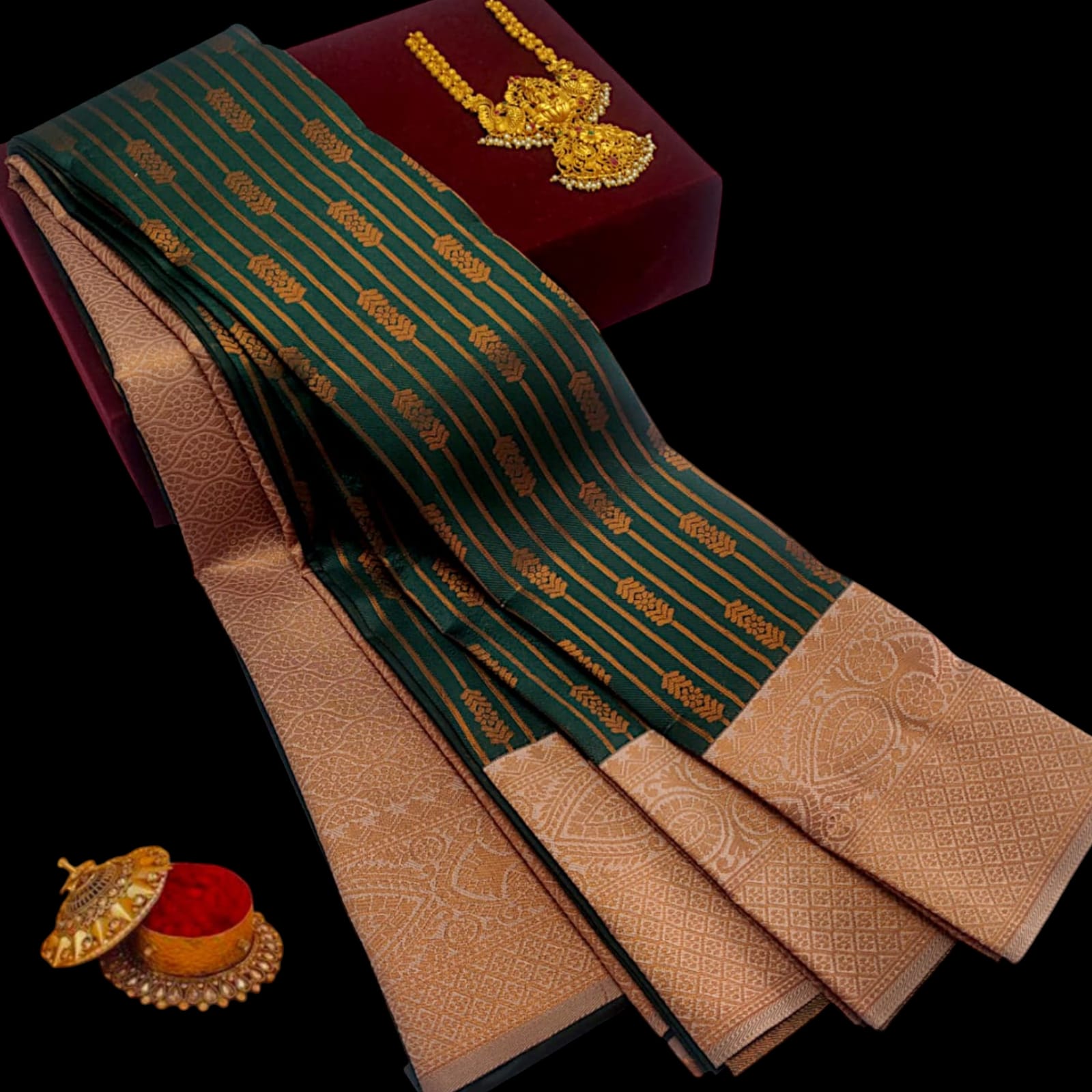 KUPERA KORVAI ELITE  BRIDAL SILk SAREES