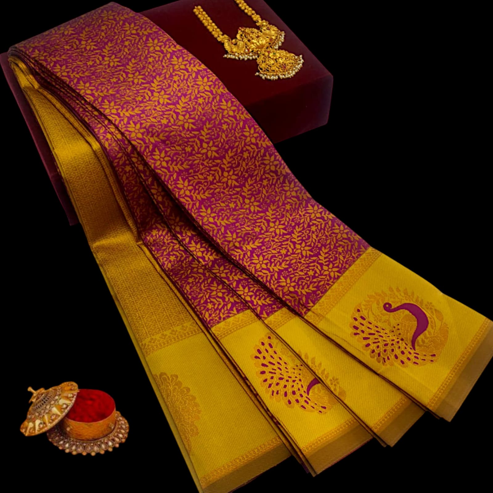 KUPERA KORVAI ELITE  BRIDAL SILk SAREES