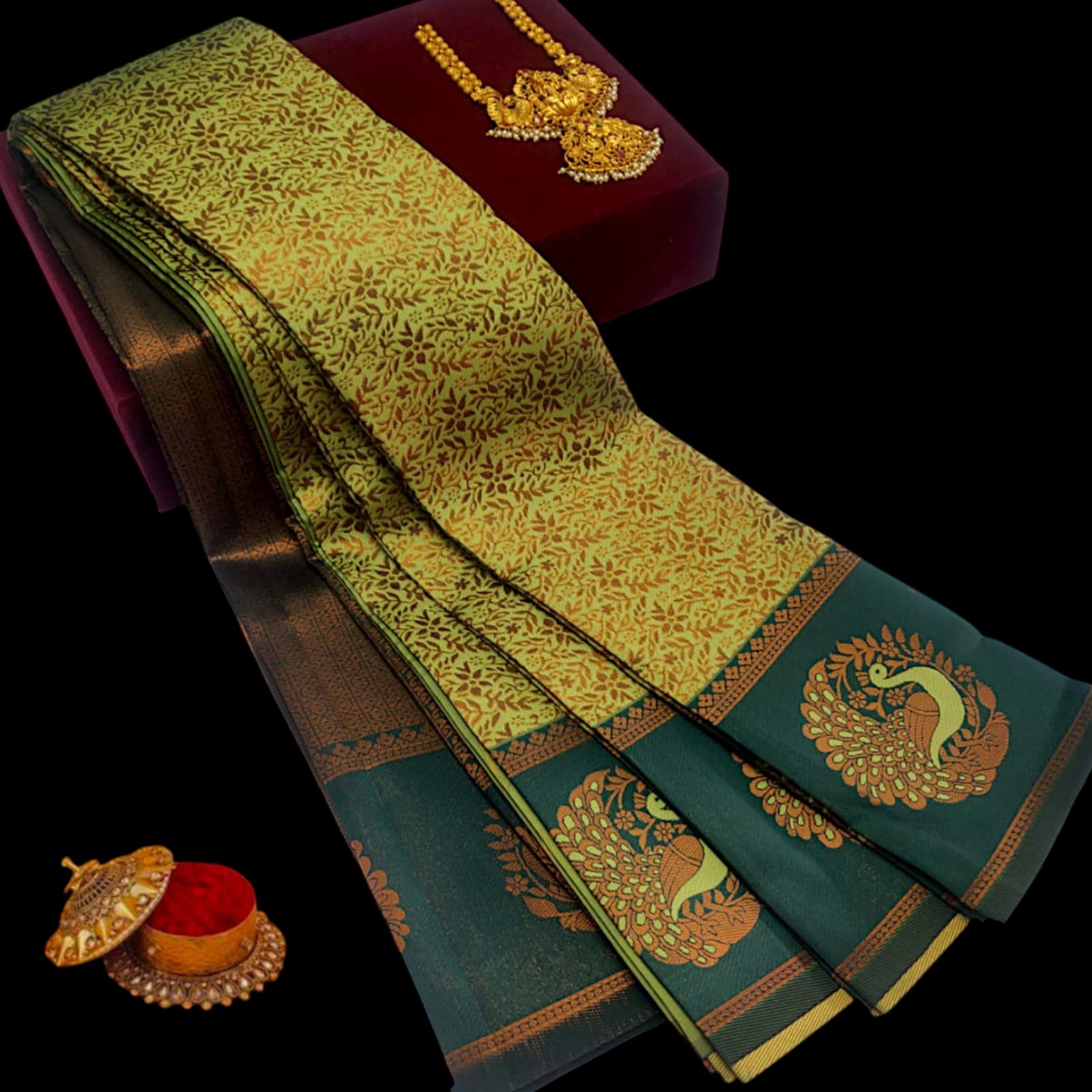 KUPERA KORVAI ELITE  BRIDAL SILk SAREES