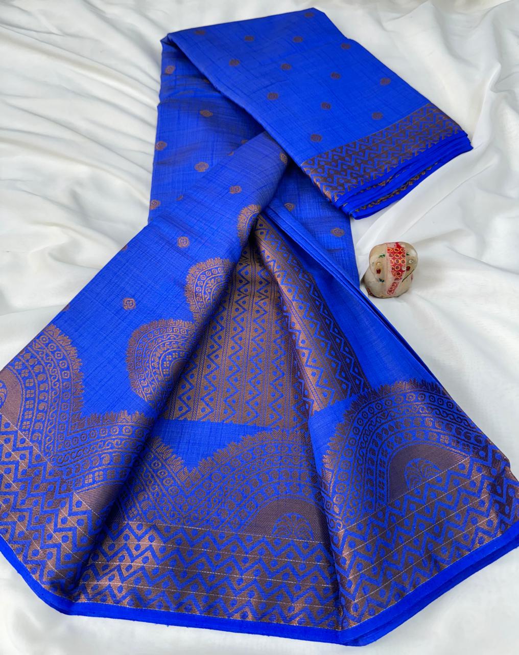 Tussar Silk Blend Saree