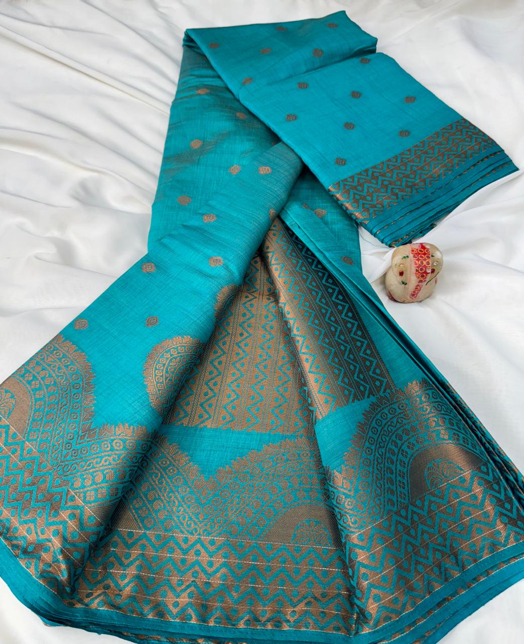 Tussar Silk Blend Saree