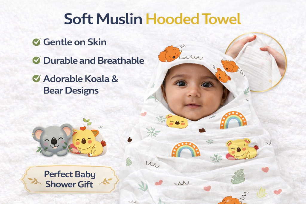 Premium Baby Milestone Gift Set (6 Pieces) – Baby Memory Keepsake Hamper