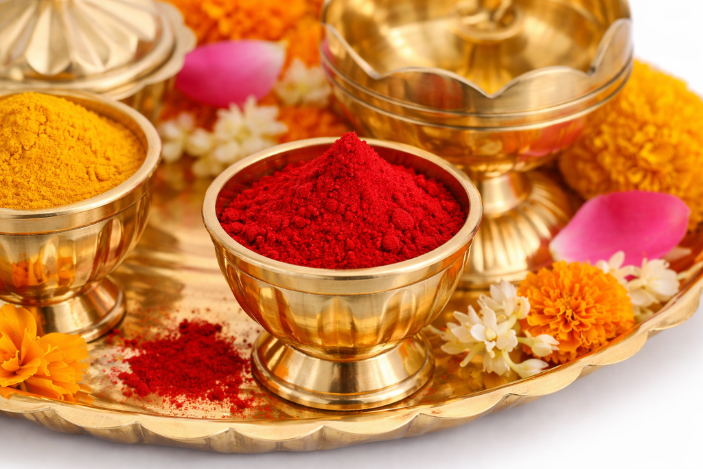 Sacred Pooja Gift Hamper – Spiritual Wellness & Blessings Gift Box for Housewarming, Festivals & Auspicious Occasions