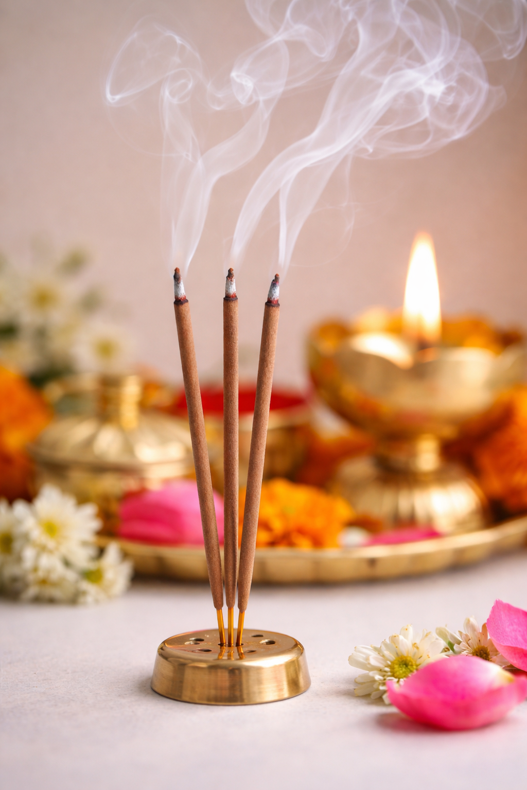 Sacred Pooja Gift Hamper – Spiritual Wellness & Blessings Gift Box for Housewarming, Festivals & Auspicious Occasions