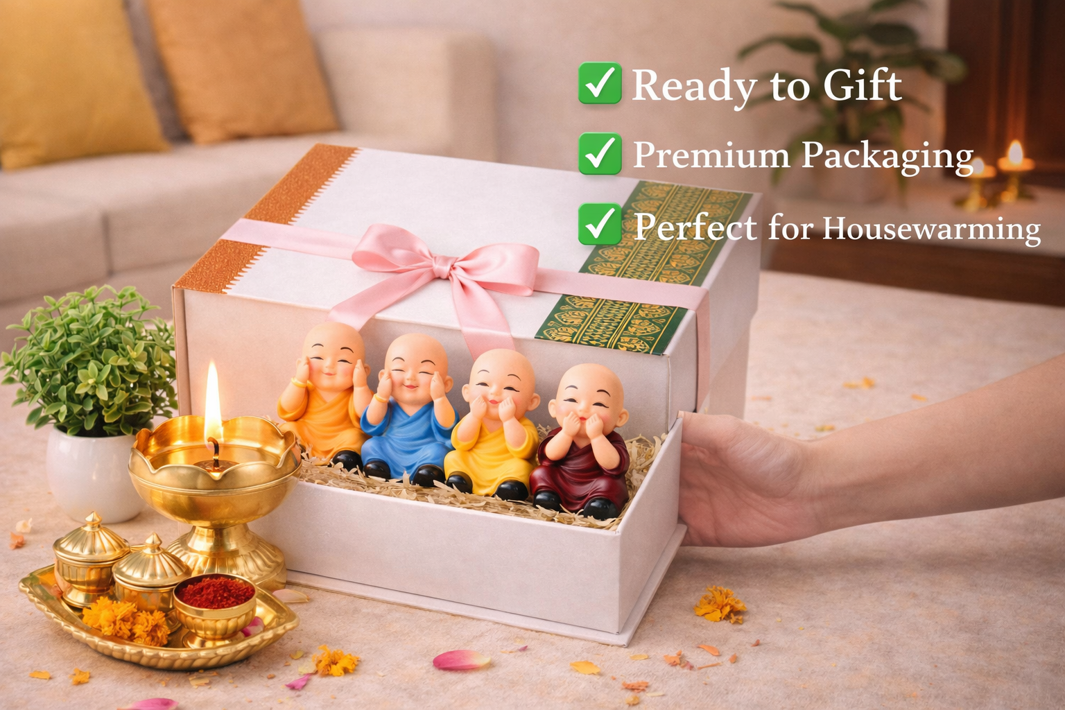 Blessings & Prosperity Housewarming Gift Hamper with Gift Box