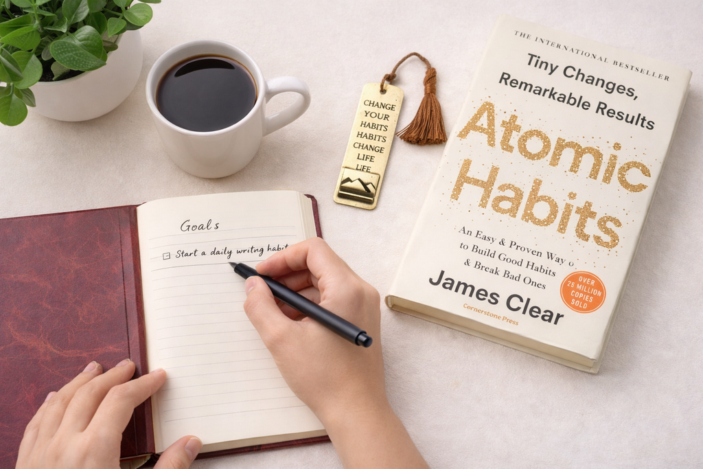 The Atomic Habits Transformation Kit – Premium Gift Box for Success, Discipline & Daily Growth