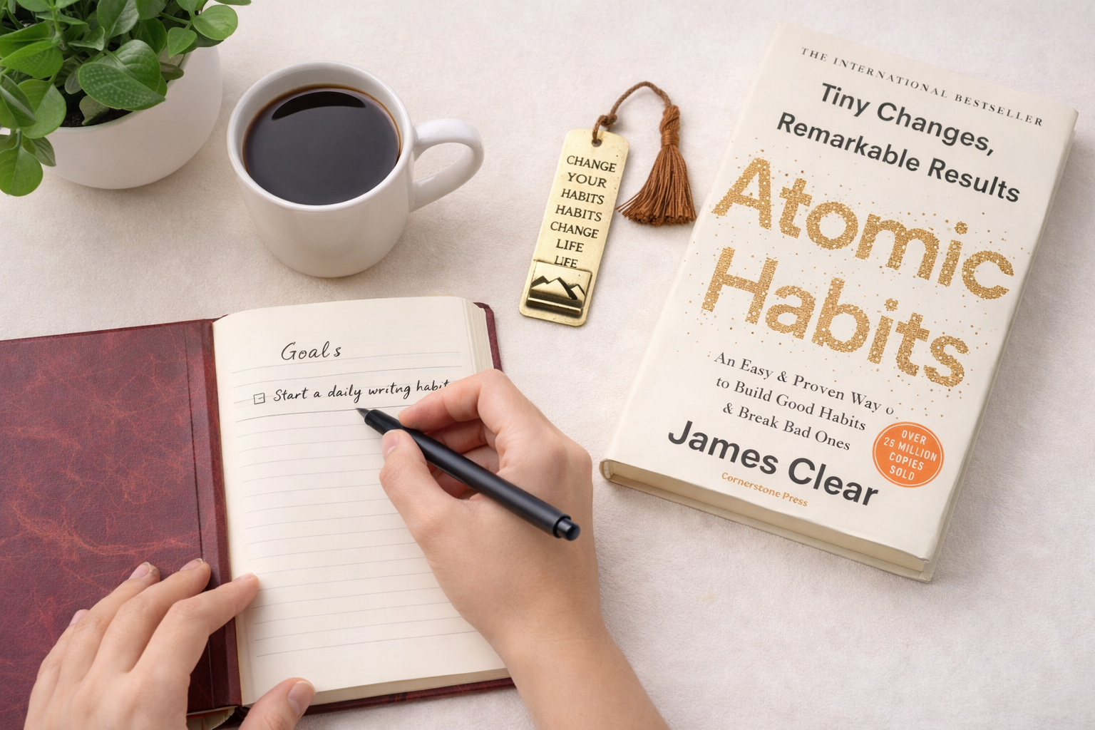 The Atomic Habits Transformation Kit – Premium Gift Box for Success, Discipline & Daily Growth