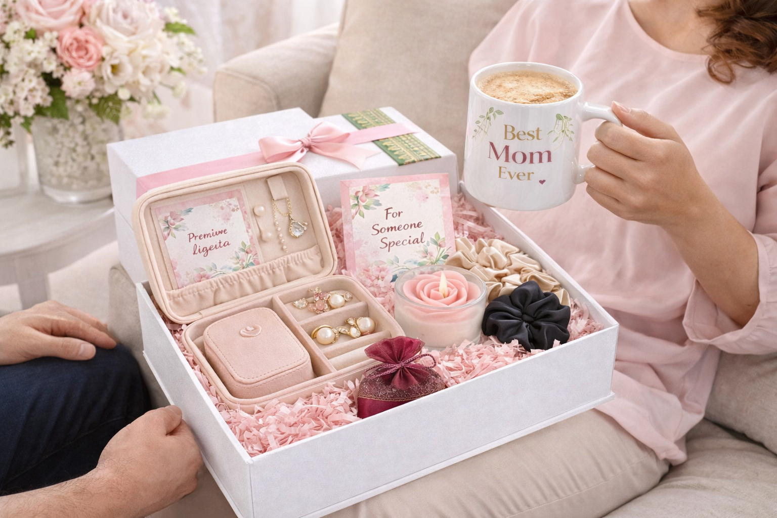 Elegant Women Gift Hamper – Premium Self-Care Gift Box